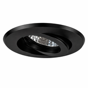 Mobilux, Einbaustrahler Moa Disc, Schwarz, moderner Einbaustrahler