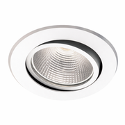 Mobilux, LED-Einbaustrahler MobiDim Classic R, Aluminium poliert, stilvolle Einbaubeleuchtung