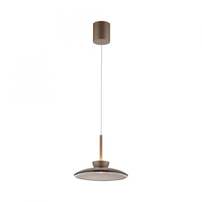 Pure, Pendelleuchte Moon, Bronze 32cm, Produktbild