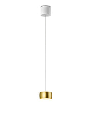 Oligo, Pendelleuchte Grace, 1-flammig Weiss Gold, moderne Pendelleuchte