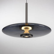 Pure, Pendelleuchte E-Vitrum elektrisch, Anthrazit, Detail