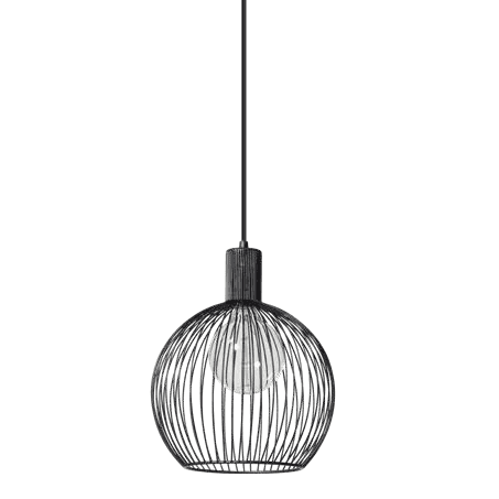Expo Trading, Pendelleuchte Wire, Schwarz 30cm, Produktbild