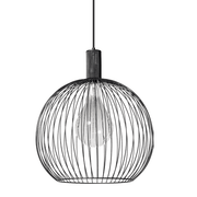 Expo Trading, Pendelleuchte Wire, Schwarz 50cm, Produktbild