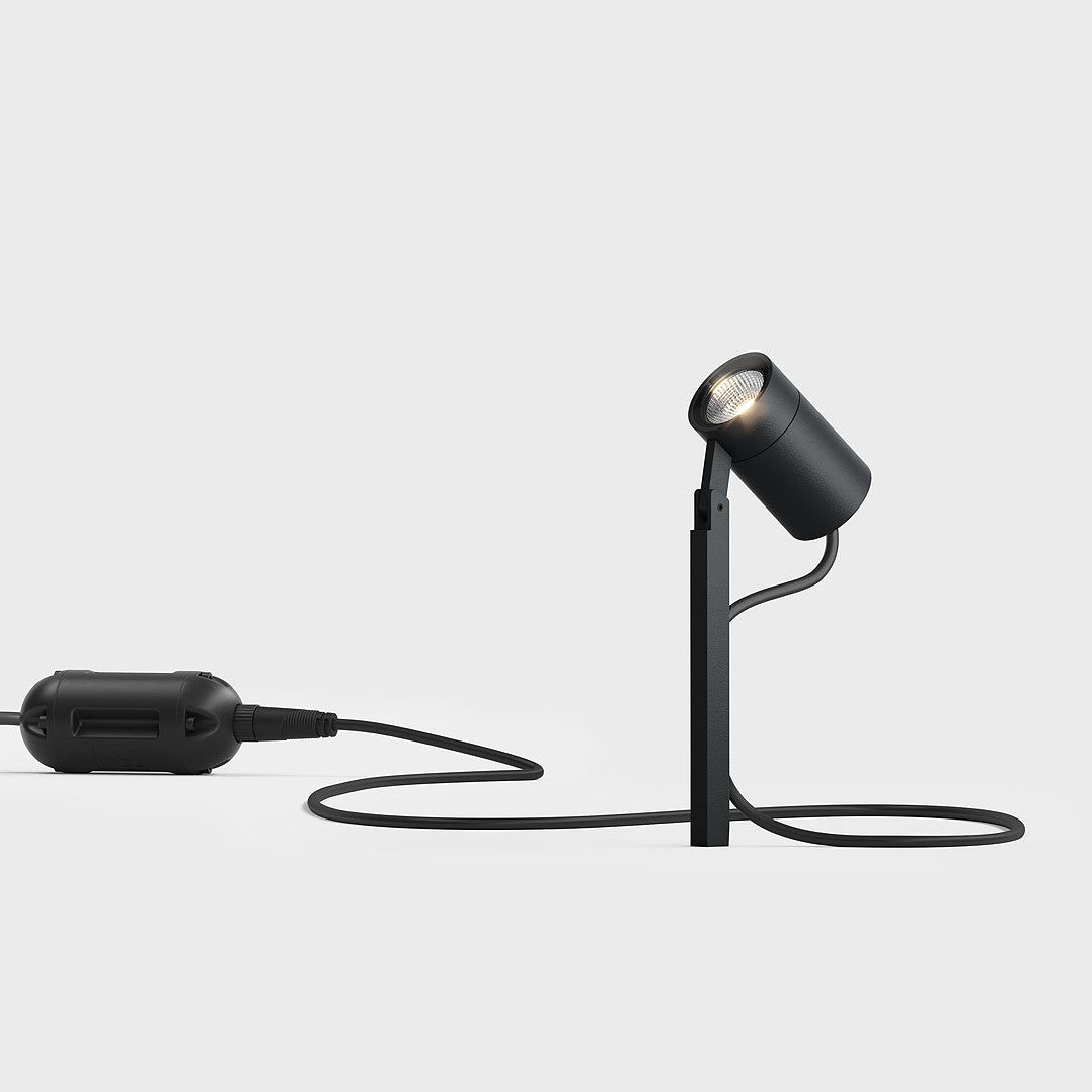 IP44.de, Spießleuchte piek mini, Schwarz, Produktbild