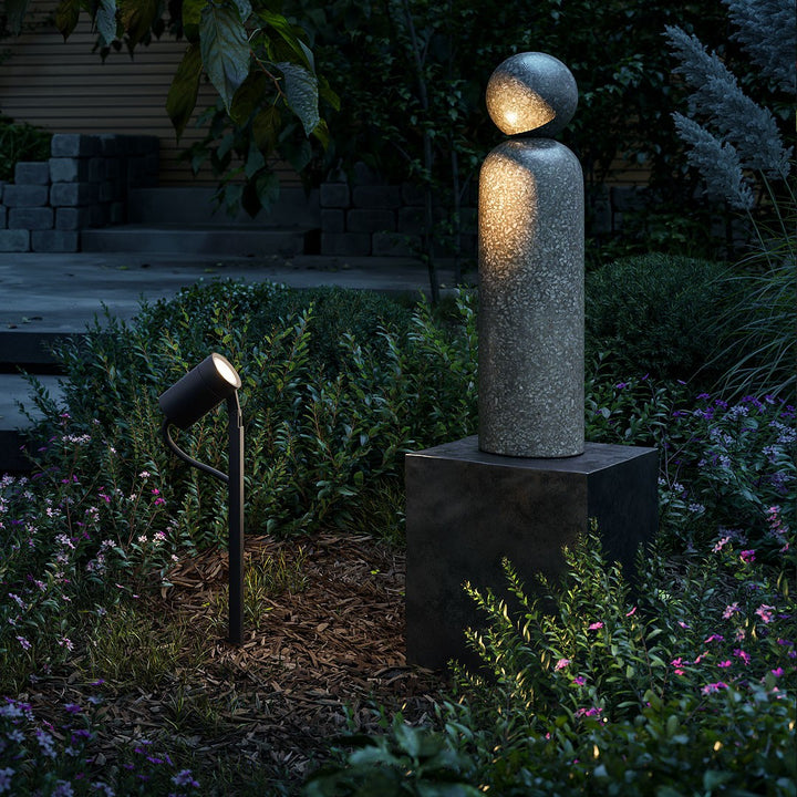 IP44.de Spießleuchte piek, Shotlight oder Floodlight, moderne Anwendung im Garten