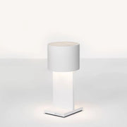 Delta Light, Akku-Tischleuchte Pisco, Weiss, kabellose Tischleuchte