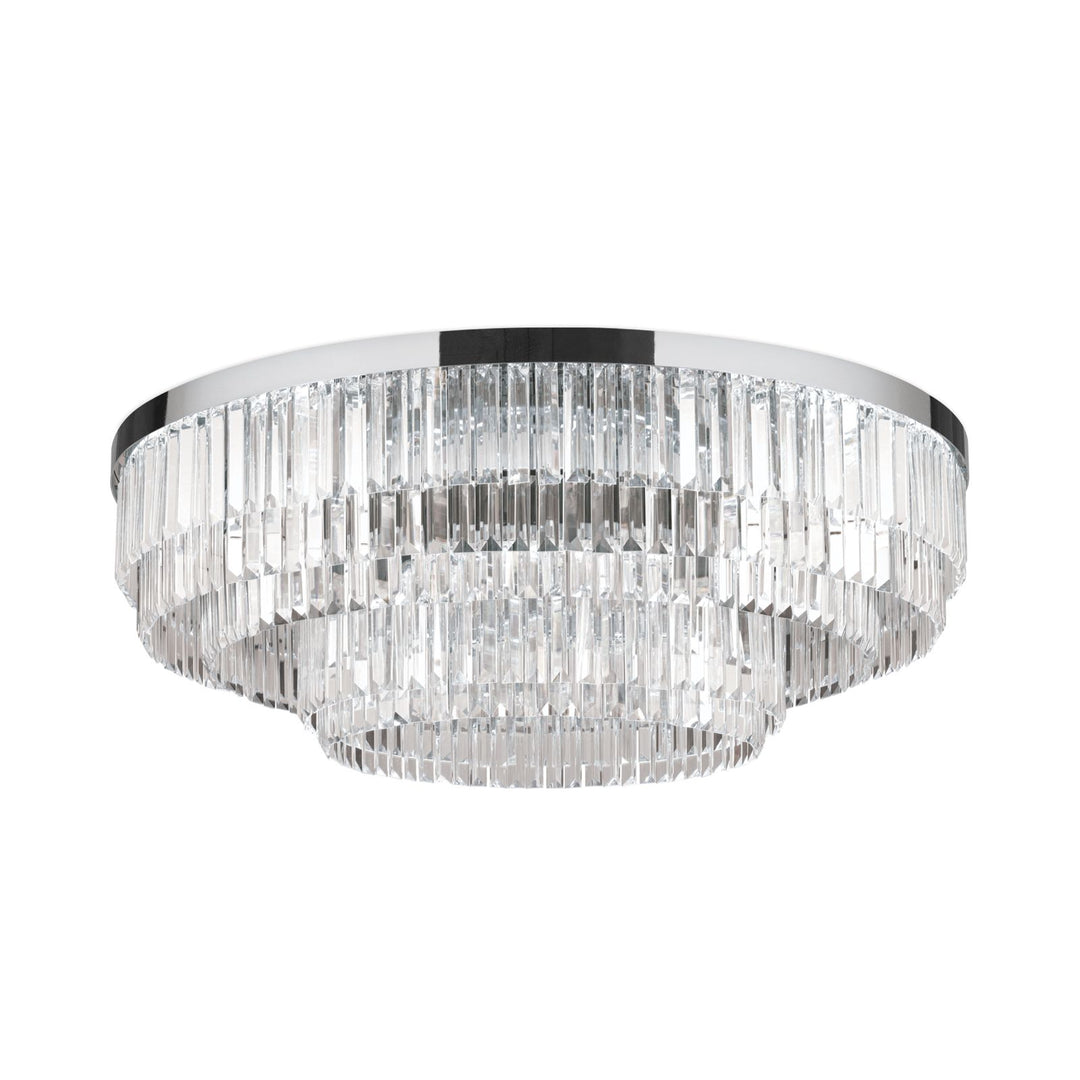 Deckenleuchte Prism, 24 Karat vergoldet/verchromt