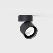 IP44.de LED Deckenleuchte pro, rund, schwarz, Vorderansicht