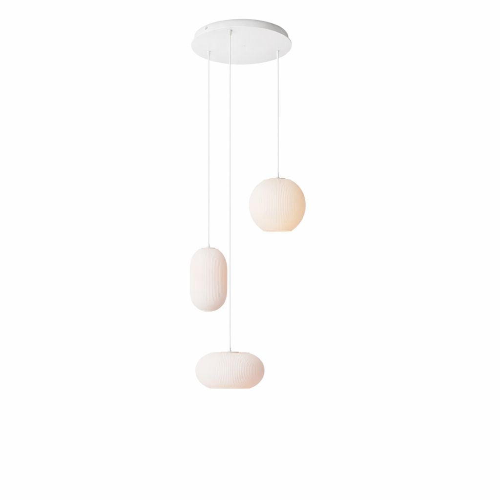 Recozy, Pendelleuchte Recozy Trio, Klein, stilvolle Pendelleuchte