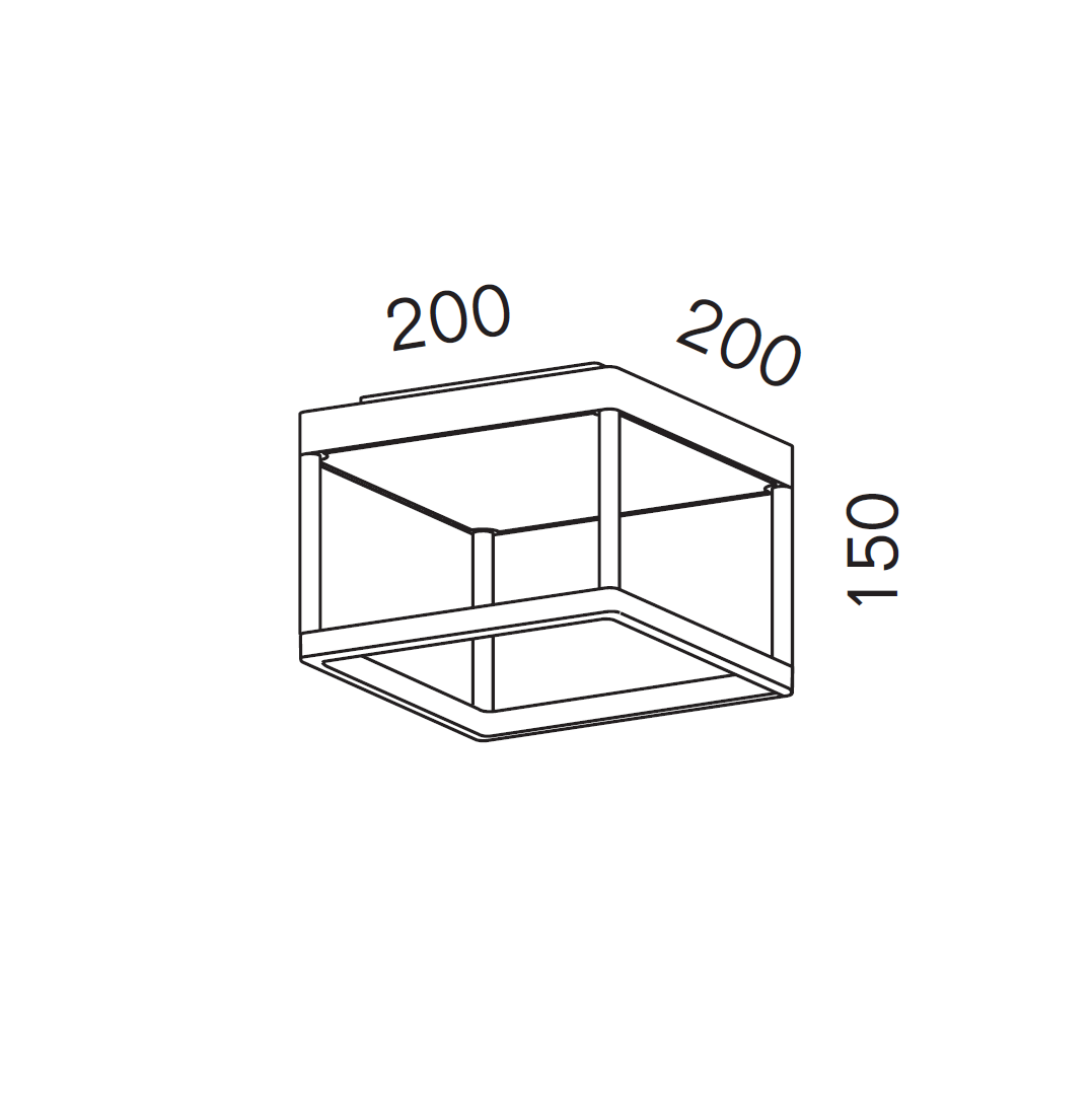 Deckenleuchte Reflex S 150