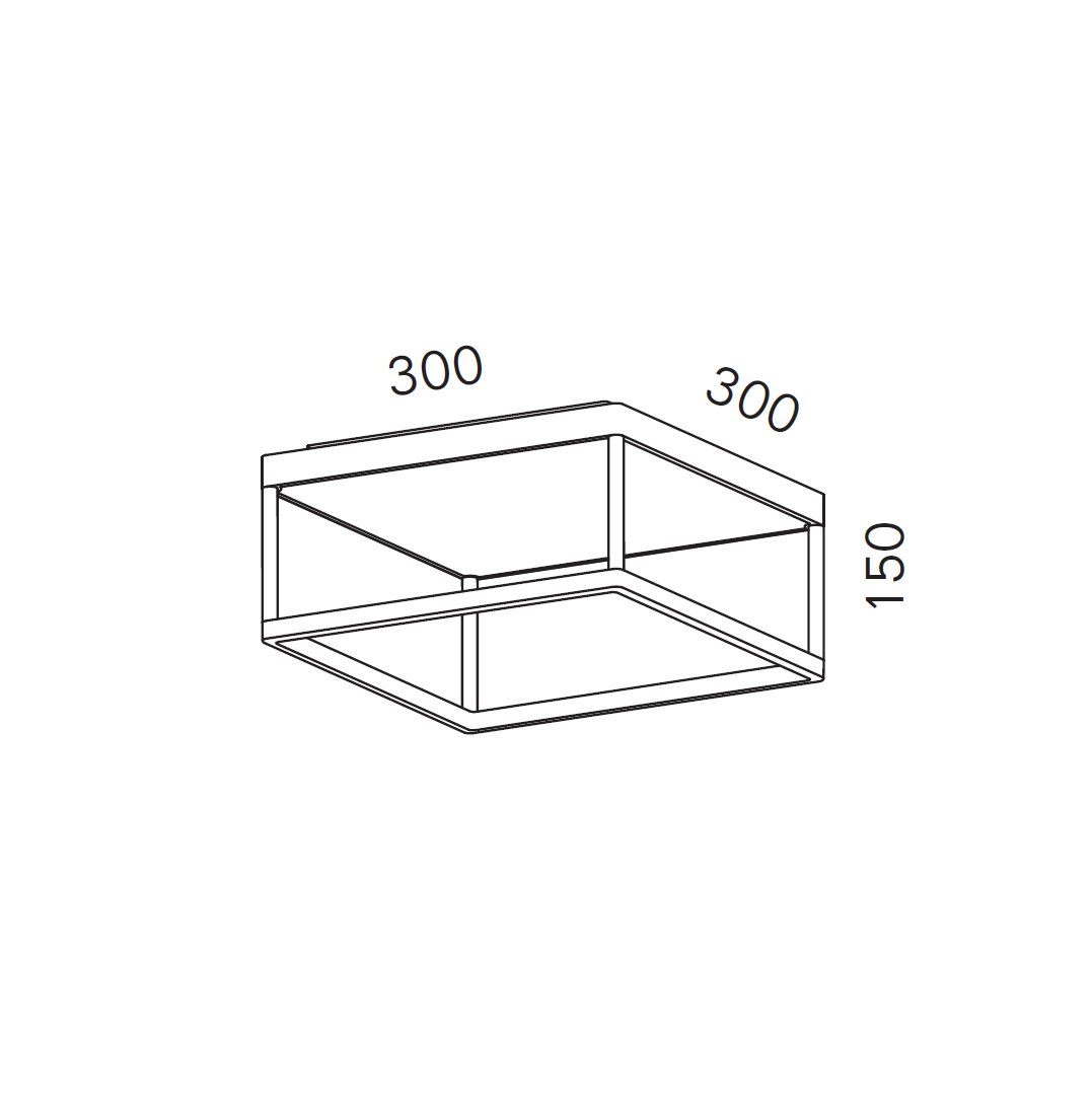 Deckenleuchte Reflex M 150