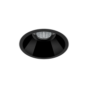 Arkoslight Einbauleuchte LED Shot M, schwarz, Vorderansicht
