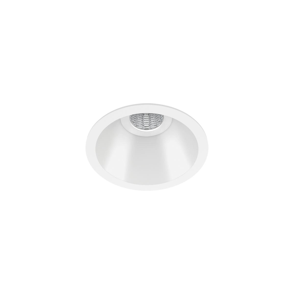 Arkoslight Einbauleuchte LED Shot S, weiss, Vorderansicht