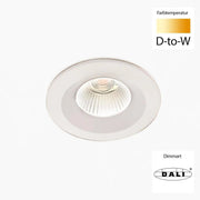 Sonluce, Deckeneinbauleuchte SEVEN FIX, Raumbild, professionelle Lichtplanung