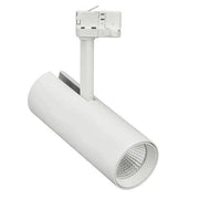 LUX-IT, LED-Stromschienenstrahler Mox Tube, Raumbild, hochwertige Akzentbeleuchtung