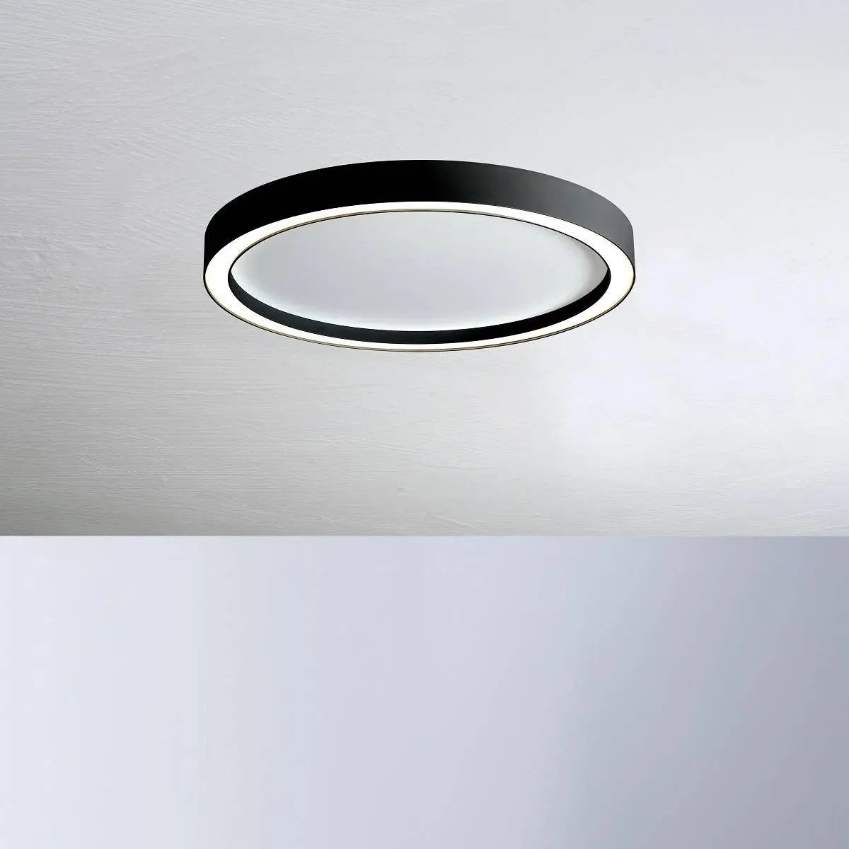 Bopp, Aura Deckenleuchte, Raumbild, dekorative Lichtlösung