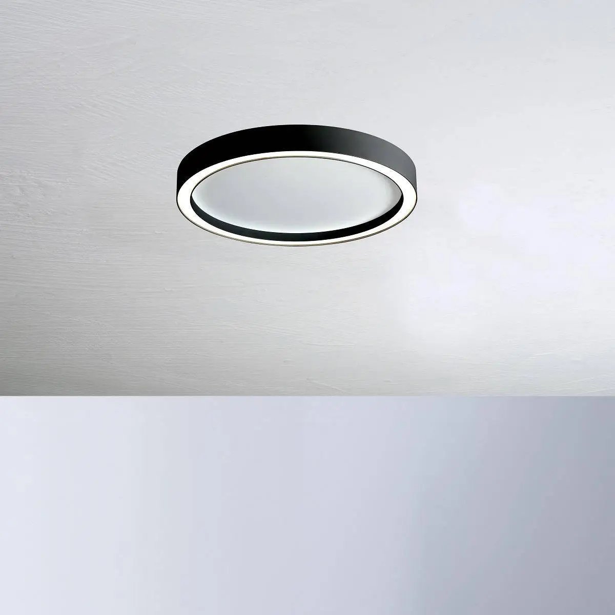 Bopp, Aura Deckenleuchte, Raumbild, stilvolle Lichtlösung