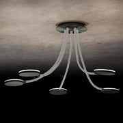 Holtkötter, Deckenleuchte Flex D5, Raumbild, moderne Lichtlösung