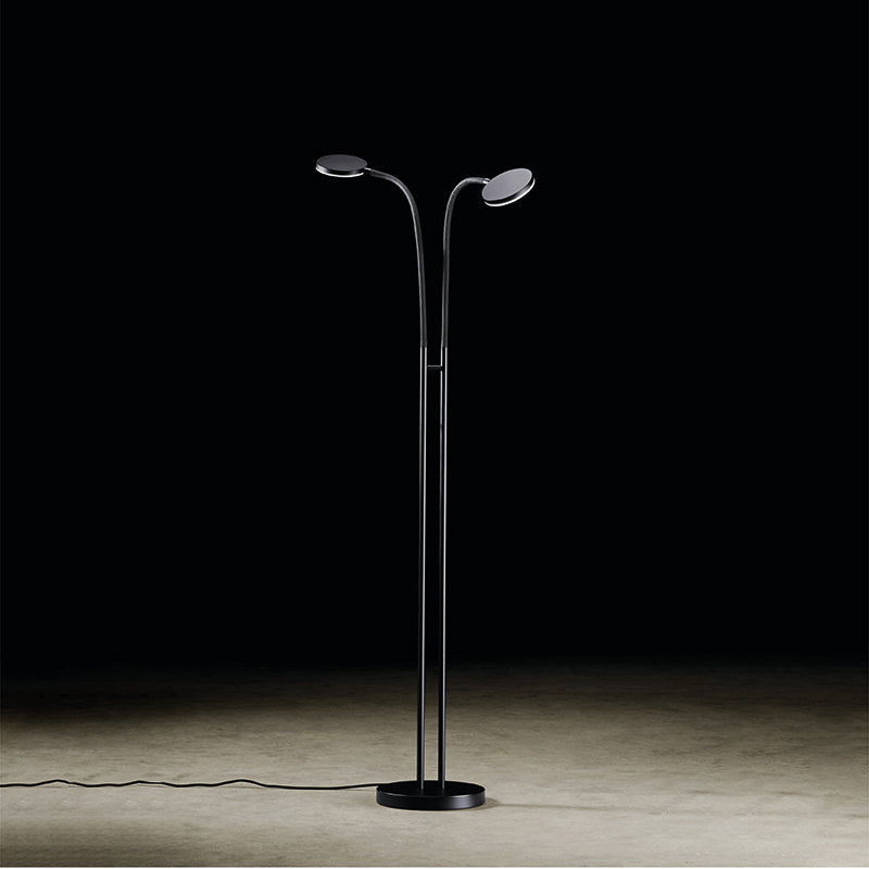 Holtkötter, Leseleuchte Flex Twin, Raumbild, moderne Lichtlösung