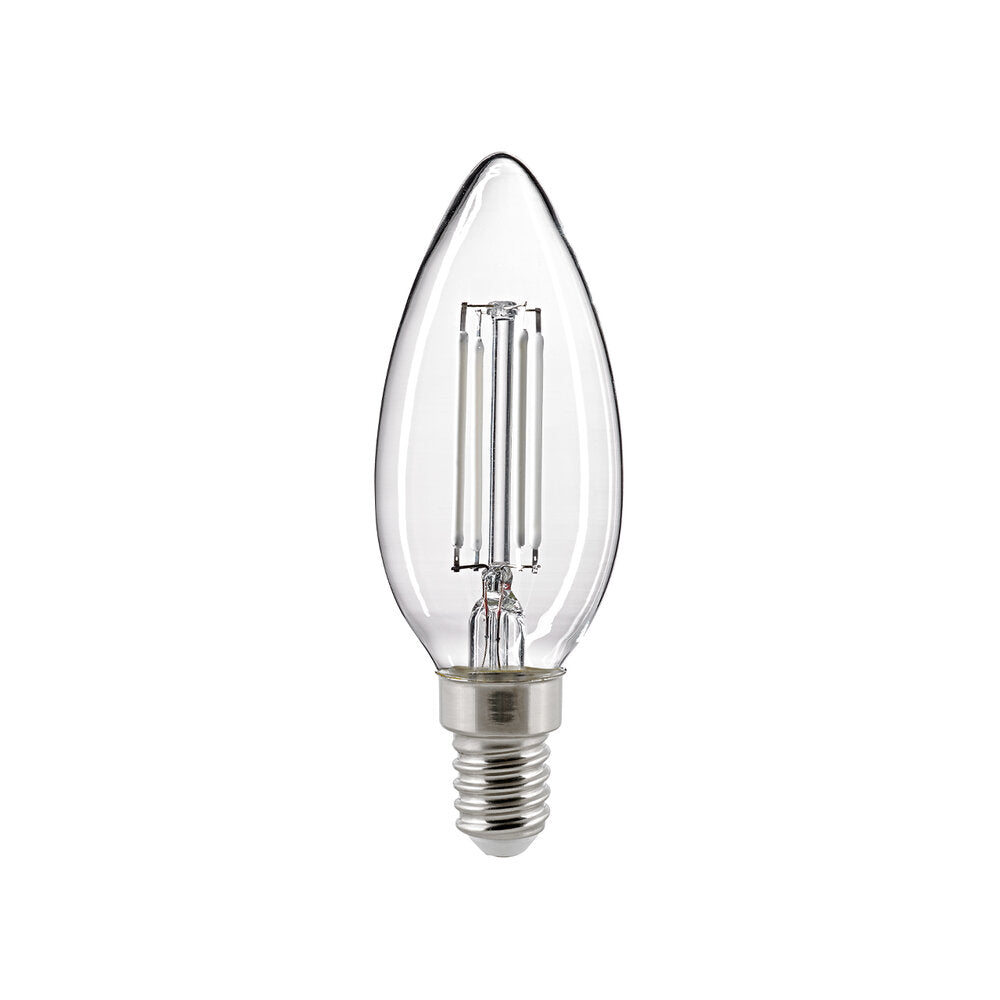 SIGOR Filament Kerzenlampe Snow klar, Artikel 6163001