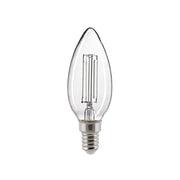 SIGOR Filament Kerzenlampe Snow klar, Artikel 6163101