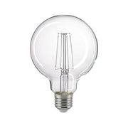 SIGOR Globelampe Filament 95 mm E27 Snow klar, Artikel 6166001
