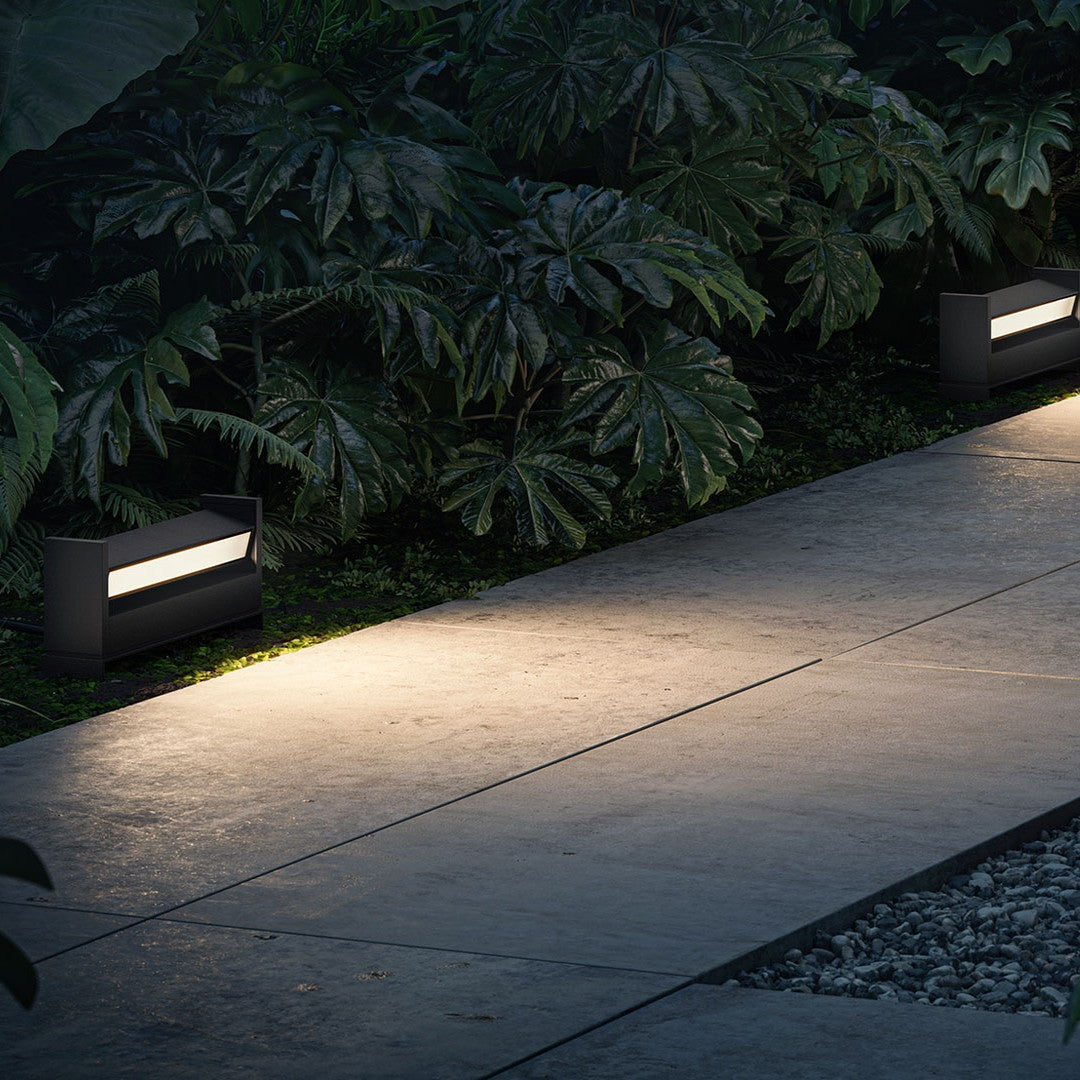 IP44.de, Spießleuchte slat, Garten, moderne Außenleuchte