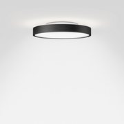 Serien, Deckenleuchte Slice M Up&Down, Schwarz, moderne Deckenleuchte