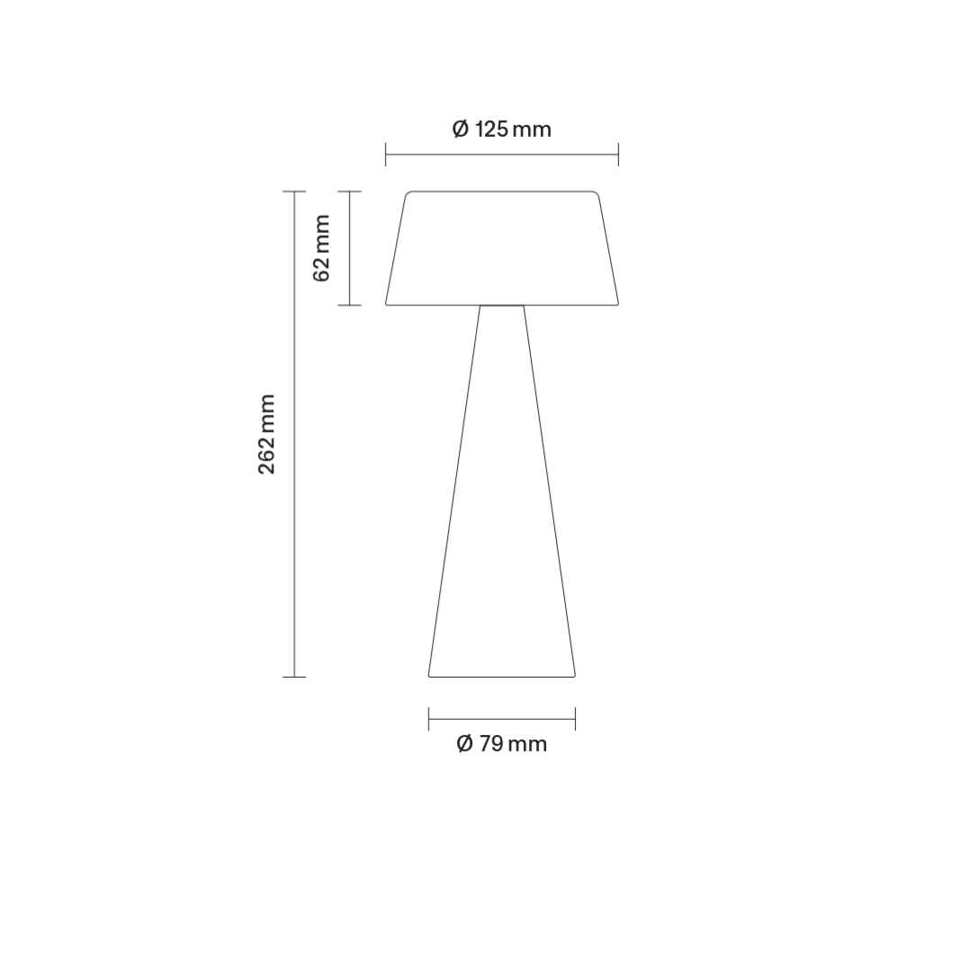 Solar-Tischleuchte Solino