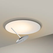 Holtkötter, Deckenleuchte Supernova Disc, Aluminium, hochwertige Deckenbeleuchtung