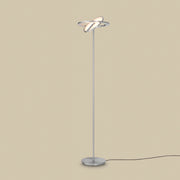 Holtkötter, Deckenfluter Supernova Linear, Aluminium, moderne Wohnraumbeleuchtung