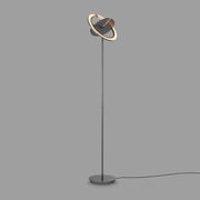 Holtkötter, Deckenfluter Supernova Linear, Bronze, stilvolle Raumbeleuchtung