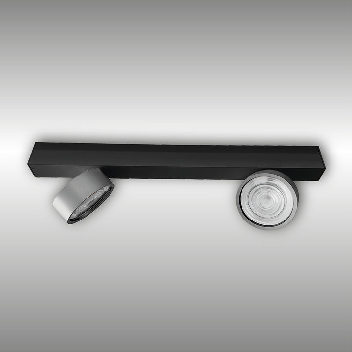 Aufbaustrahler Swing 2-flammig