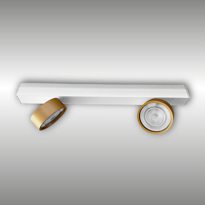 Aufbaustrahler Swing 2-flammig