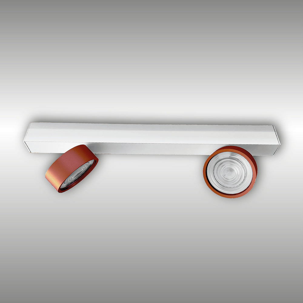 Aufbaustrahler Swing 2-flammig