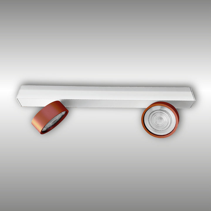 Aufbaustrahler Swing 2-flammig