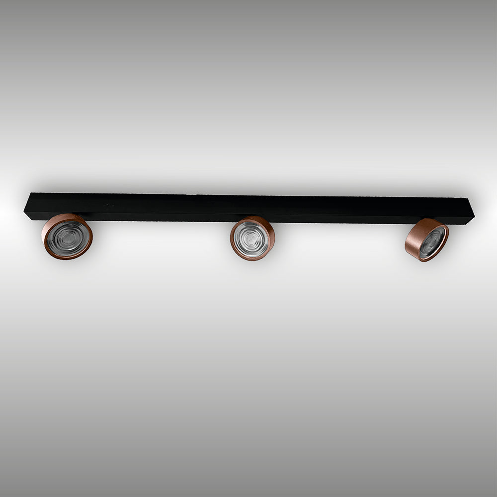 Aufbaustrahler Swing 3-flammig