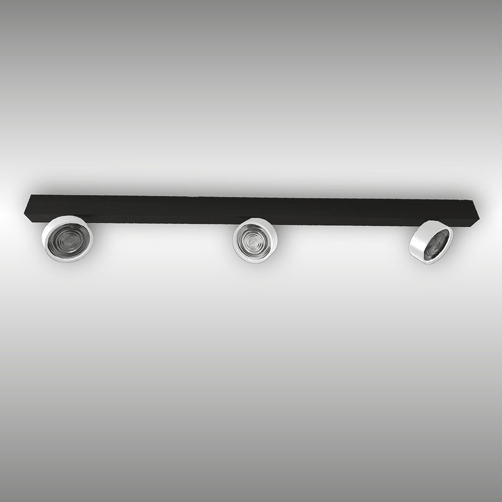 Aufbaustrahler Swing 3-flammig