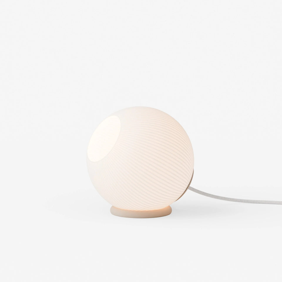 Recozy, Tischleuchte Circ 1, Beige, nachhaltige Tischleuchte