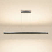 Holtkötter, Pendelleuchte Viona Mueta, 163cm Platin, stilvolle Lichtlösung