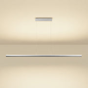 Holtkötter, Pendelleuchte Viona Mueta, 163cm Silber, moderne Lichtlösung