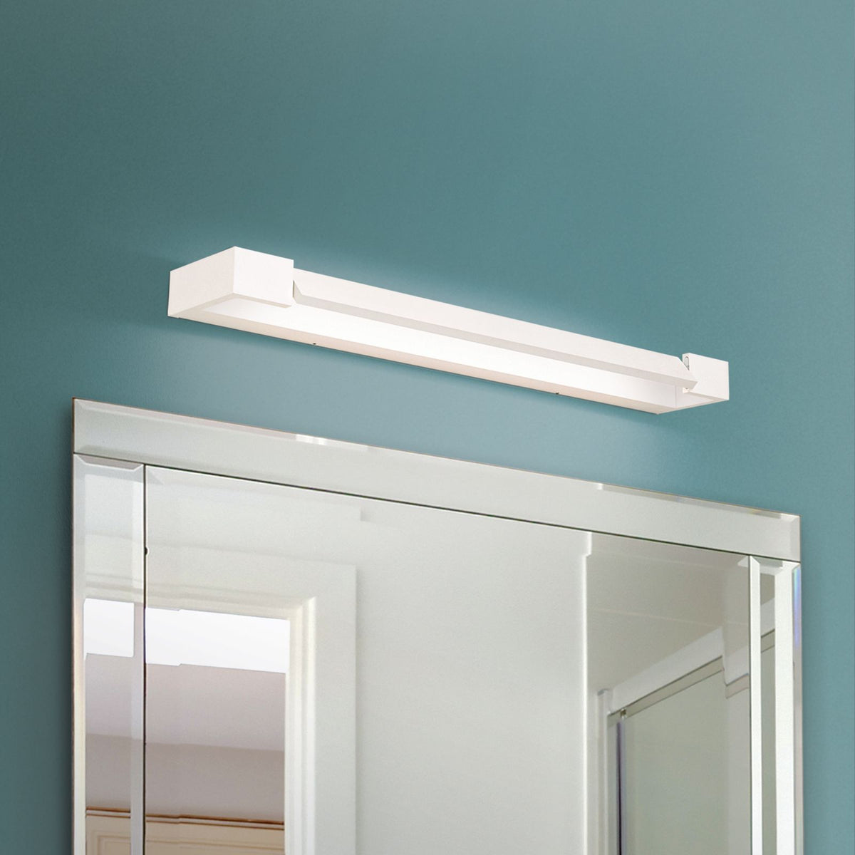 Orion, LED Wandleuchte Marilyn, 60cm Weiss, moderne Wandbeleuchtung