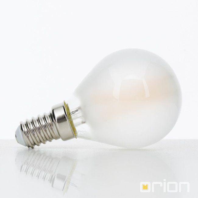 LED Tropfenform, E14, 4,5 Watt, matt