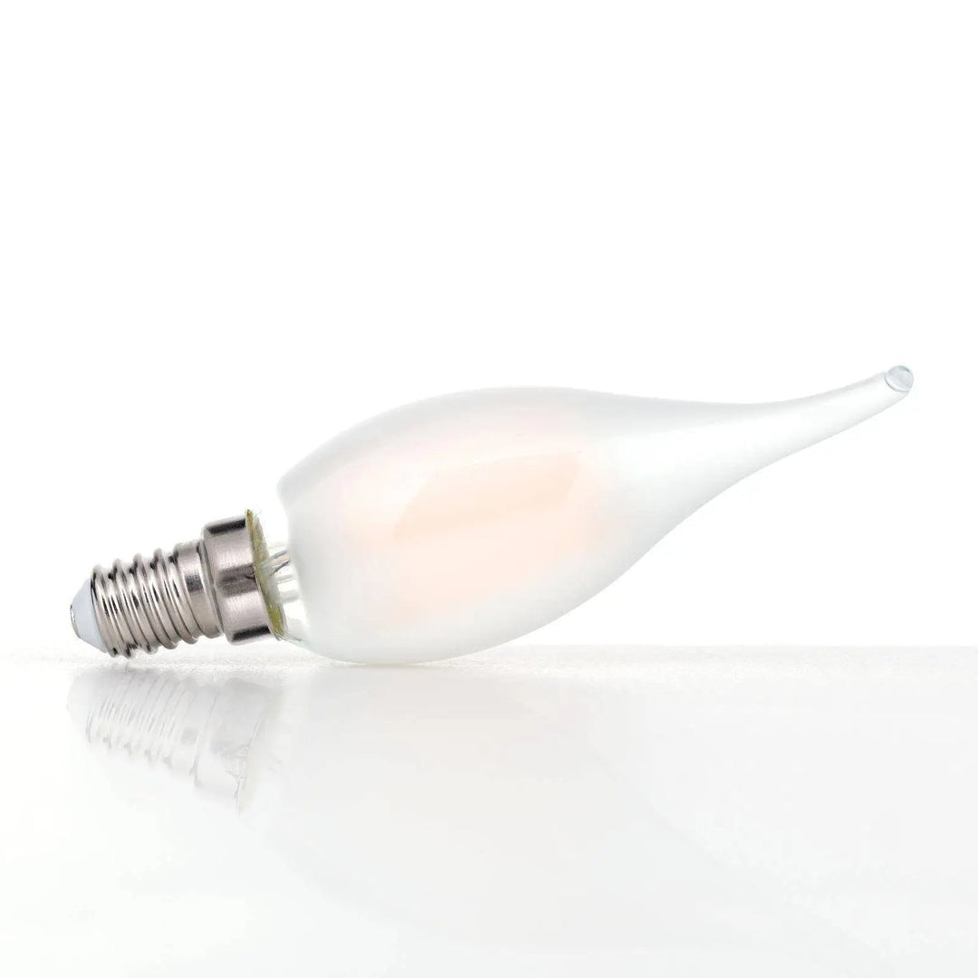 LED Windstoßkerze, E14, 4,5 Watt, matt