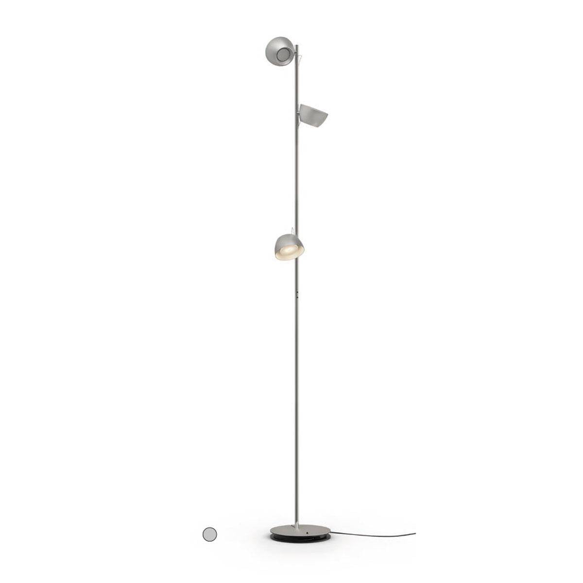 Baltensweiler, Stehleuchte Irio, Aluminium, moderne Wohnraumbeleuchtung