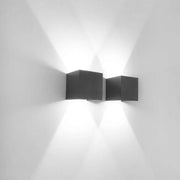 Sonluce, Wandleuchte Bico, Titan, moderne Außenleuchte