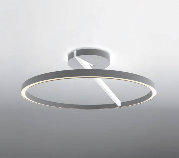 Escale, Vision Deckenleuchte, Aluminium, stilvolle Deckenleuchte