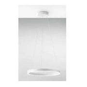 Gea Luce, Pendelleuchte Franja 1-flammig, Weiss, moderne Pendelleuchte