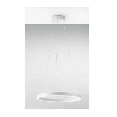 Gea Luce, Pendelleuchte Franja 1-flammig, Weiss, moderne Pendelleuchte