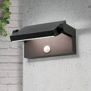 Orion, LED-Außenleuchte Ginger, Seitenansicht, moderne Wandbeleuchtung